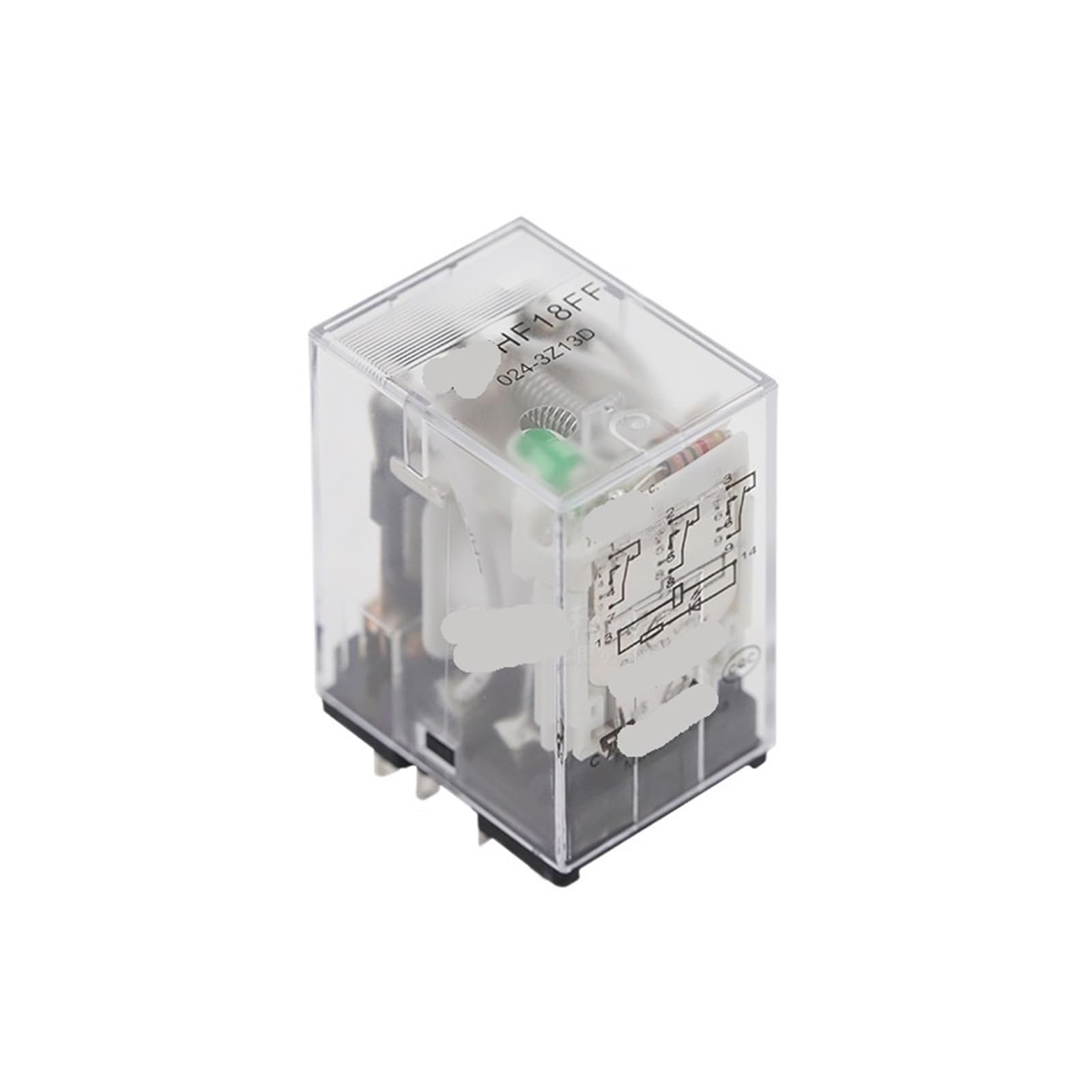Relais HF18FF-024-3Z13D à trois groupes de conversion haute capacité 7A