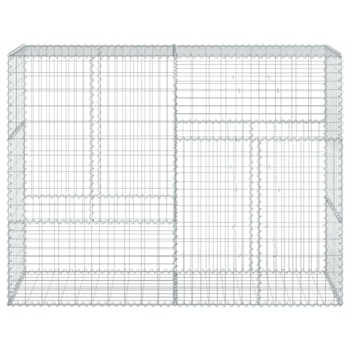 Panier gabion robuste en fer galvanisé résistant à la rouille pour murs de soutènement extérieur