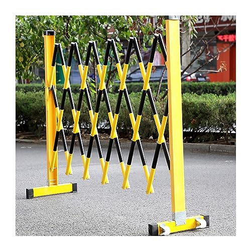 Barrière de circulation clôture métallique extensible et rétractable pour allée - 2