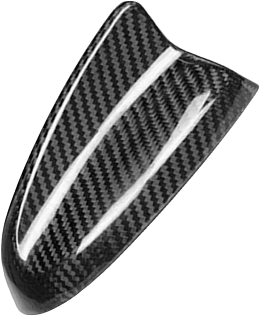 Car Shark Fin Roof Antenna Cover Trim for Dodge Charger 2015-2024 Dry Carbon Fiber