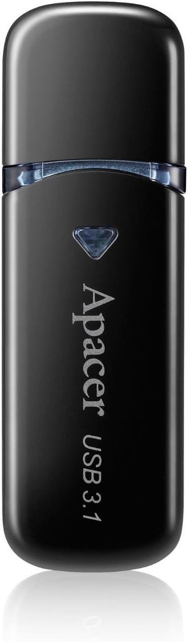 Flash Drive USB 3.1 Gen 1 (USB 3.0) 32GB Apacer Memory Stick AH355 Black