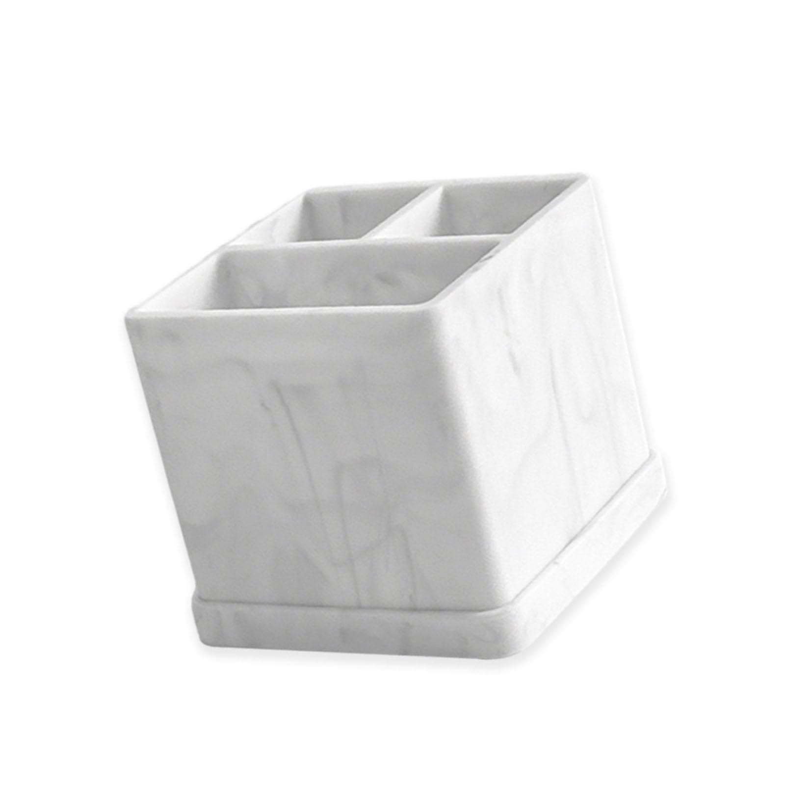 Hredyqw Silicone Toothbrush Holder With 3 Sections For Bathroom Countertop Arranging Electric Brushes And Hygiene