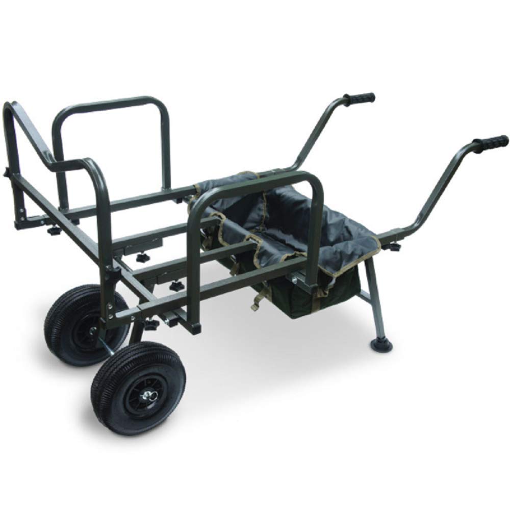 G8DS® Dynamische Karpfenkarre EIN Zwei Räder Variantenreich Leichter Transport Karpfenangeln Tackle