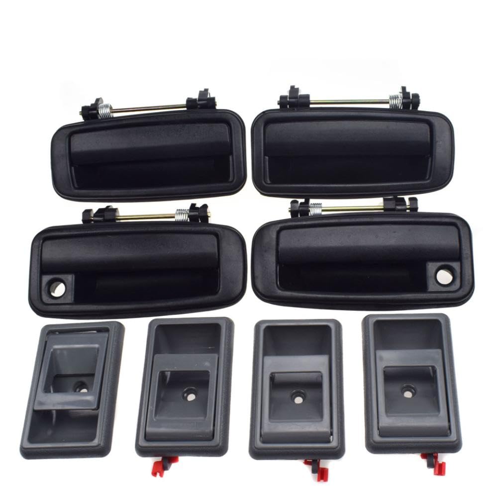 Dtchqukxd Kit 004 Door Handle & Lock Cylinder Compatible With Geo Prizm 1988-1992(Kit 004)