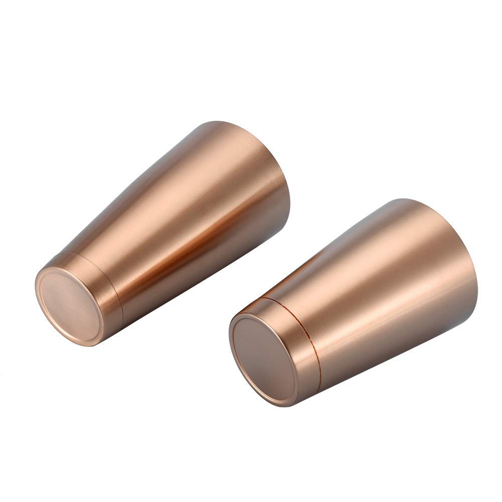 Boston Shaker Robuste En Acier Inoxydable Cocktail Cup Shaker Bar Maison Cuisine Outil(rose d'or)