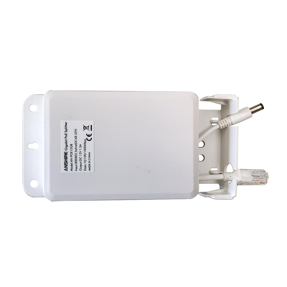 UBNT Systems PoE Adapter POE-48-24W-G 24W 48V DC 0.5A 24W Gigabit PoE Adapter Compatible with Rocket-Ti and UAP-Pro (10-Pack)