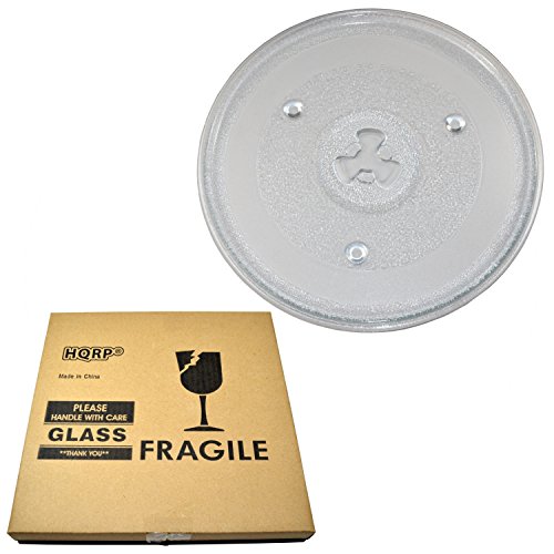 HQRP 10-12 inch Glass Turntable Tray compatible with Rival 252100500497 RGST902 Microwave Oven Cooking Plate 270mm  HQRP Coaster
