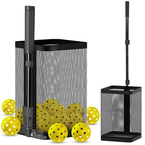 Pickleball Retriever for 40+ Balls, Pickleball Picker...