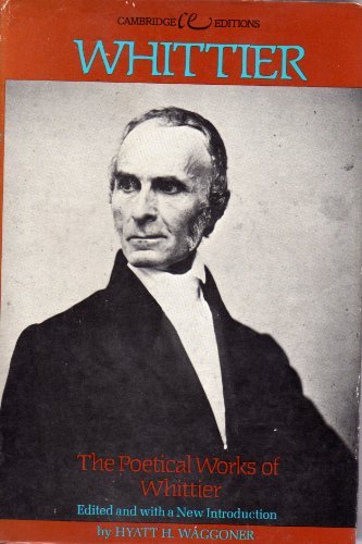 The Poetical Works of Whittier 0395215994 Book Cover