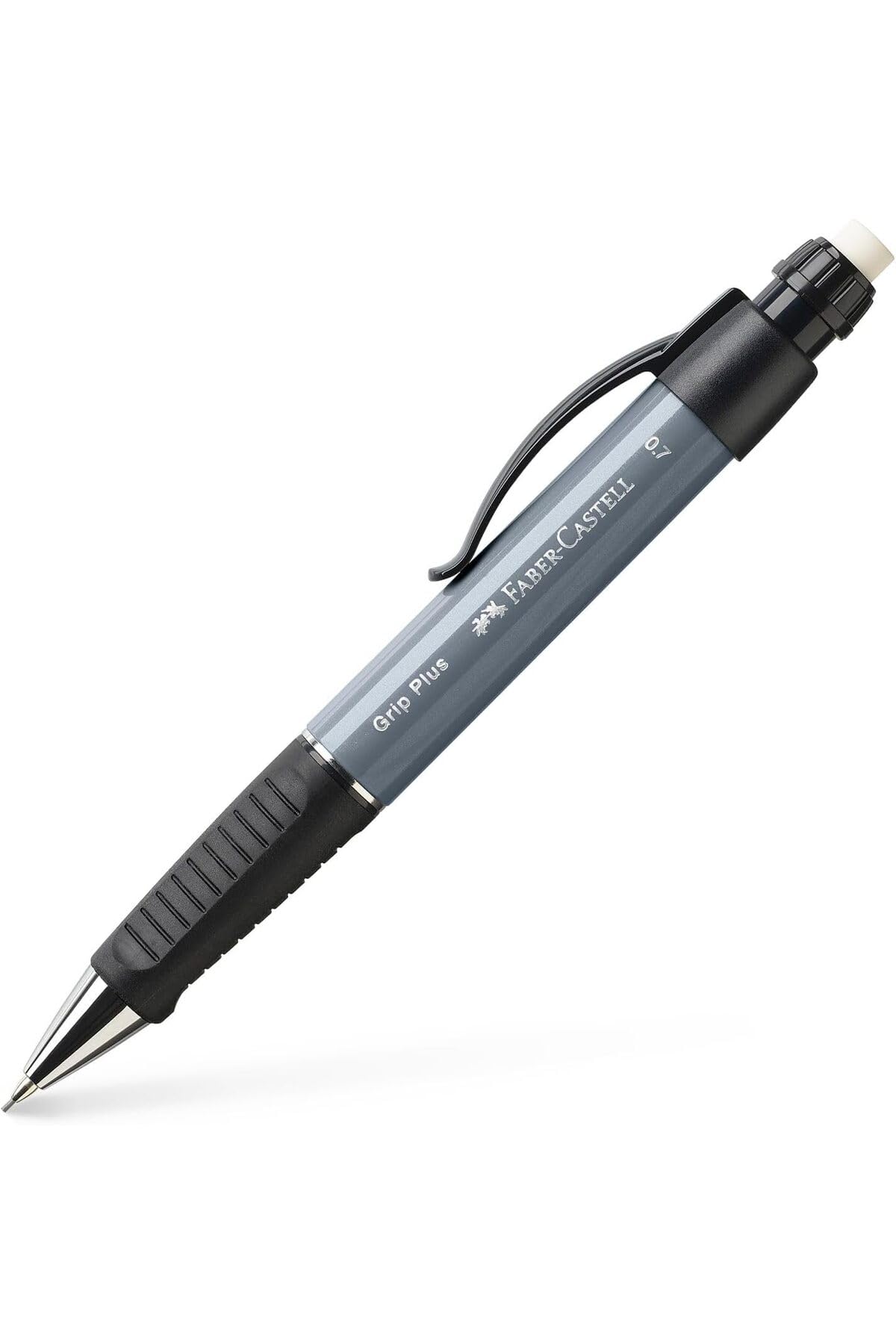 Faber-Castell 130789 - Versatil Kalem Grip Plus, 0,7 mm, Taş Grisi, 1 Adet