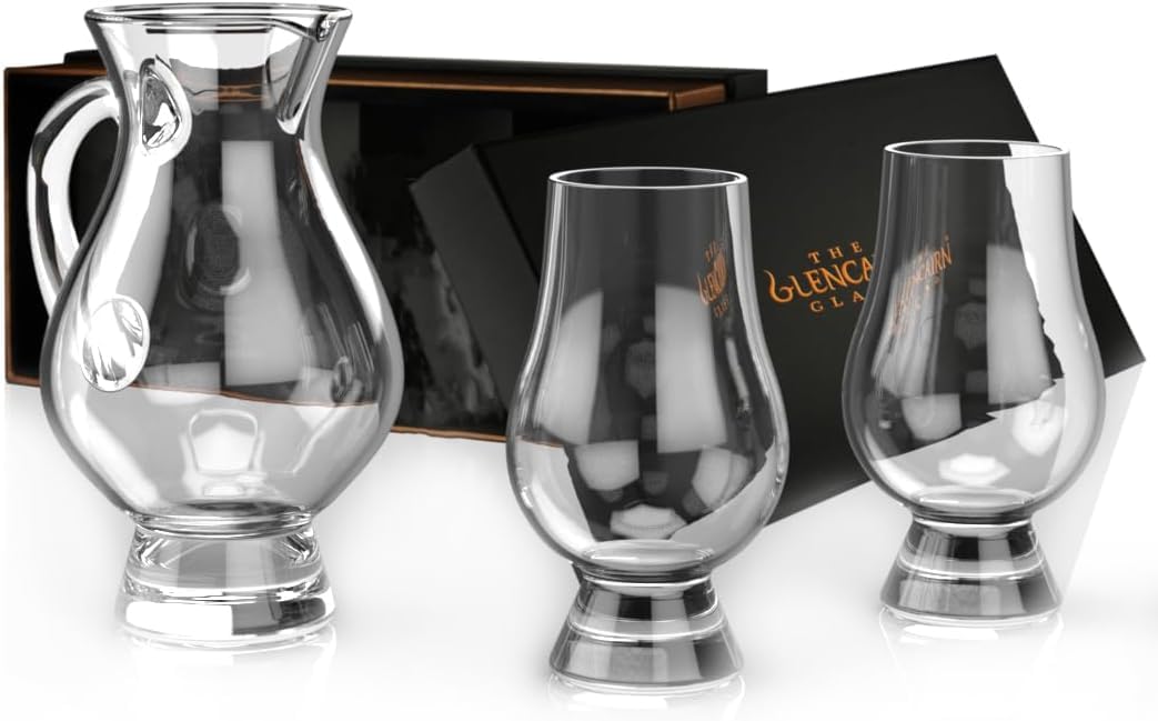The Glencairn Official Whisky Set of 2 Glasses and Jug Set