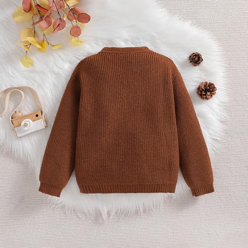 Boys Farm Coat Boys Autumn Winter Shirt Knitted Sweater Jacket Long Sleeve Button Down Boys Coat Winter Coat Boy4