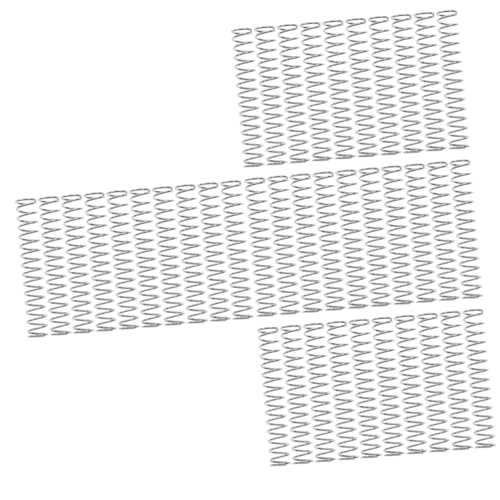 Ressorts de compression en acier inoxydable pour travaux expérimentaux - Lot de 40