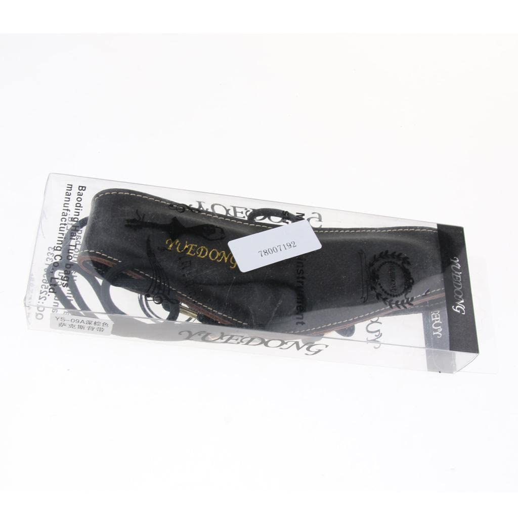 SECRET DESIRE 1 Piece Saxophone Neck Shoulder Strap Belt for Sax Parts Dark Brown