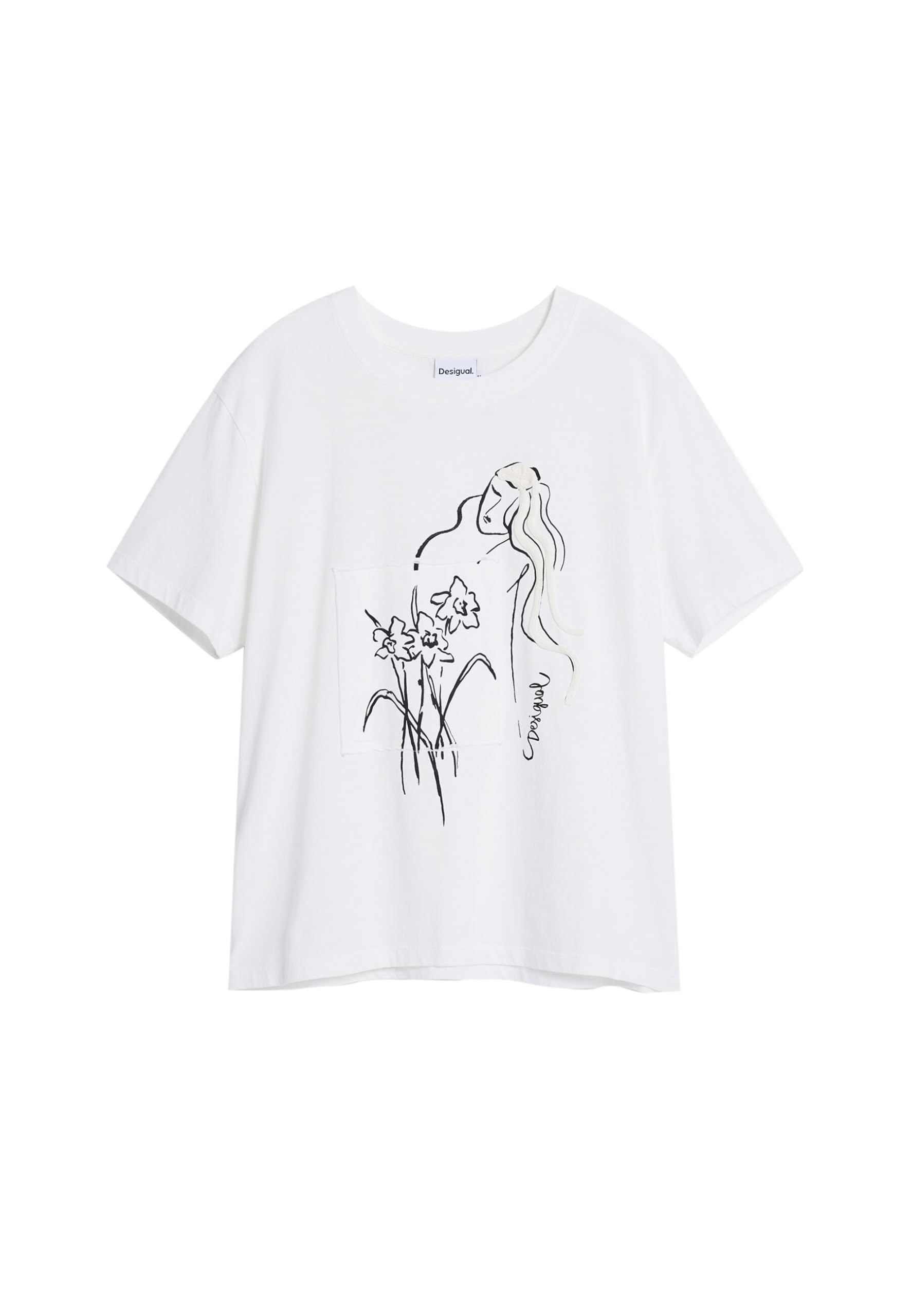 Desigual TS_Paraguay, 1000 White, M