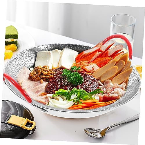 Wok de Acero Inoxidable con Dos Asas miniatura 3