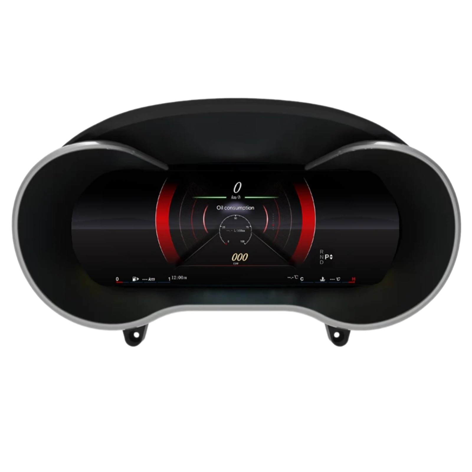 Quadro strumenti digitale Virtual Cockpit da 12,3'', for Mercedes, for Benz, Classe Glc/c W253 X253 W205 2015 2018 Contachilometri sul cruscotto schermo della cabina di pilotaggio virtuale