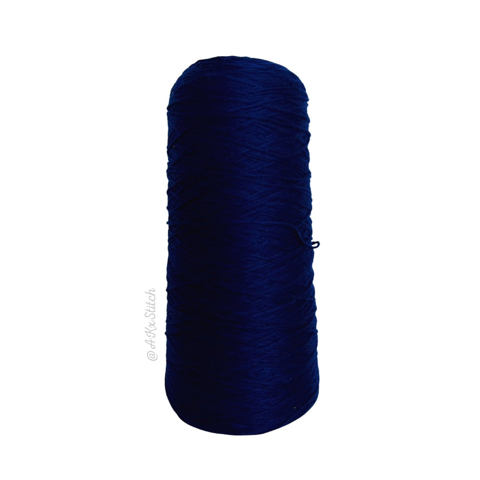 CXC 823 Blue Dark Cross Stitch Thread Cone, Colour Matches DMC, 6 Stranded Embroidery Cotton Floss Cut by Metre (100 metres)