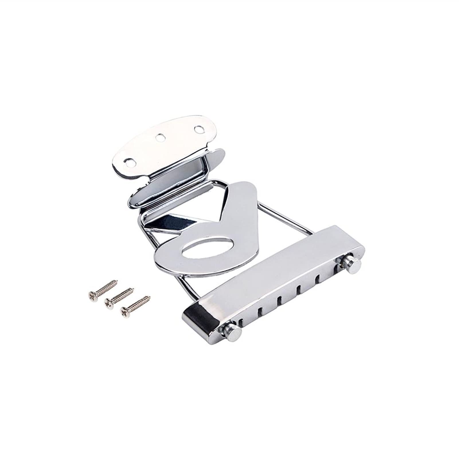 Sillín Puente Guitarra eléctric Jazz Guitar Chrome 6 String Piece Bass Guitar Bridge
