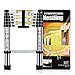 Nestling® 2M Escalera Telescópica Multiusos de Aluminio Portátil. Extensión Plegable y Extensible...