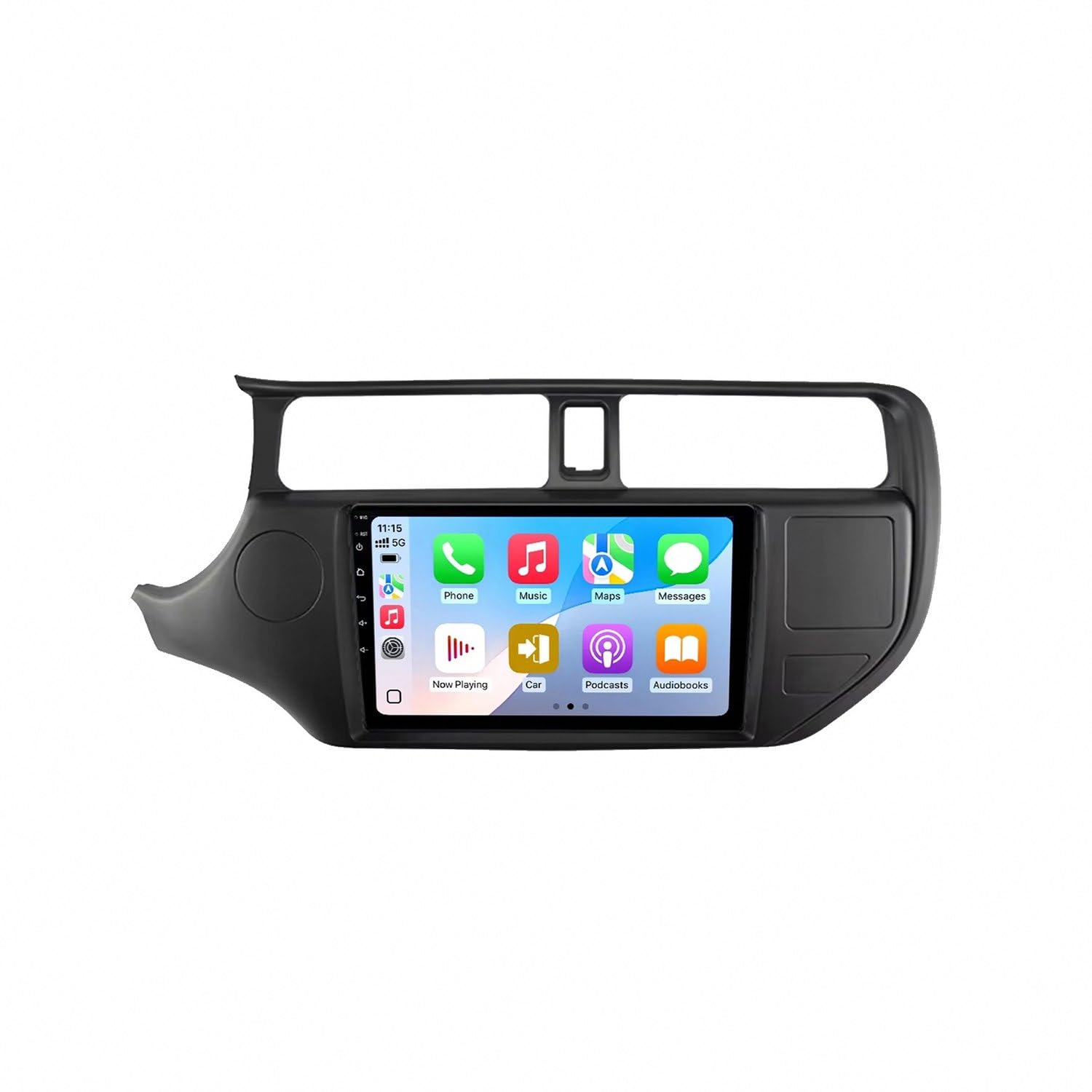 Radio Macchina Touch Screen per KIA Rio 2011-2015 Wireless Carplay Android Auto Stereo Auto Bluetooth Ips con Pantalla Táctil con Gps, 4 Nucleo 2G+32G