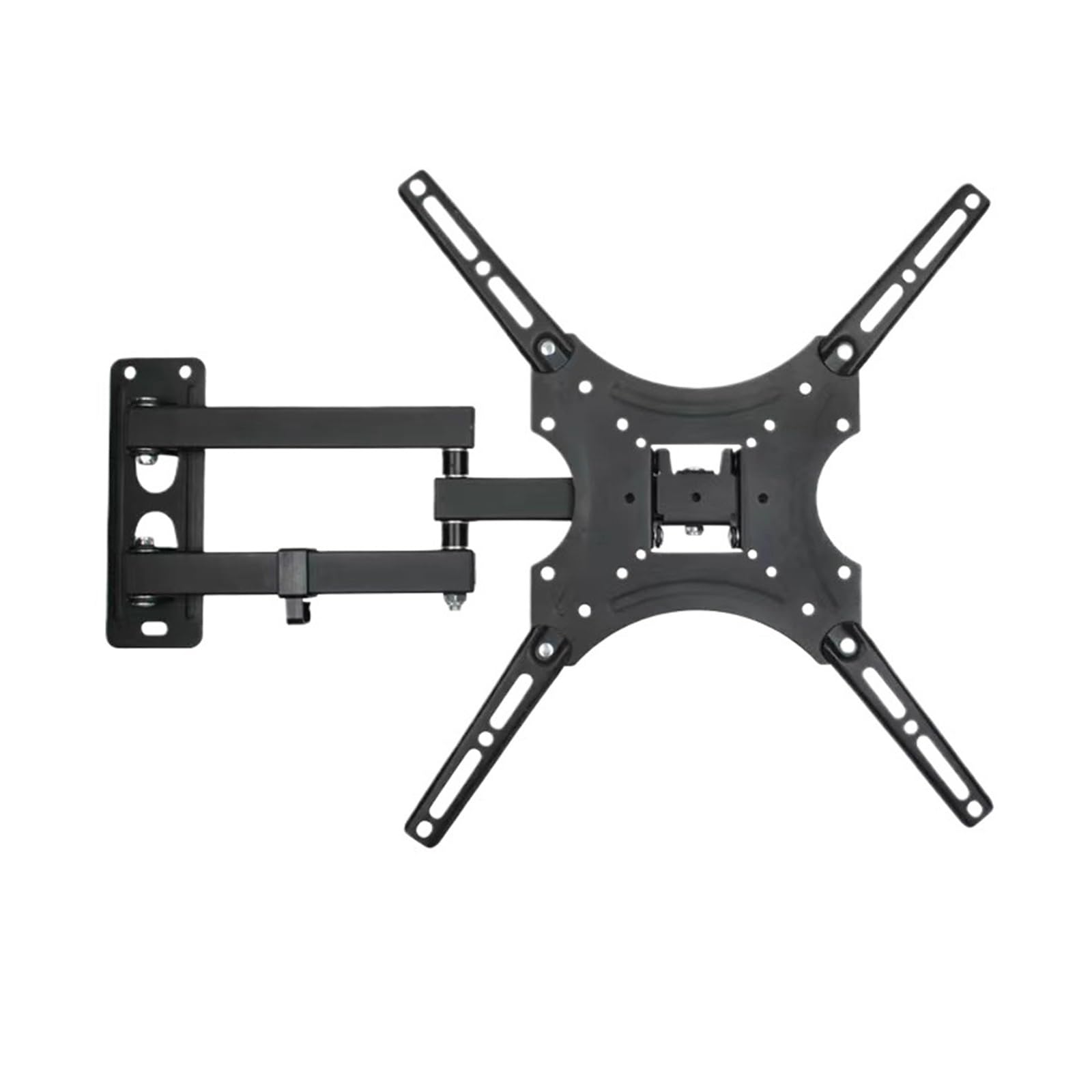 TV wall mount telescopic rotating monitor(X400 14-55inch backbearing22kg)
