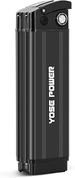 Yose Power 48V 13Ah Ebike Battery 625Wh Electric Bicycle Battery for Max 48V 800W Motor Compatible with Heybike for Mars 1.0 with Keys