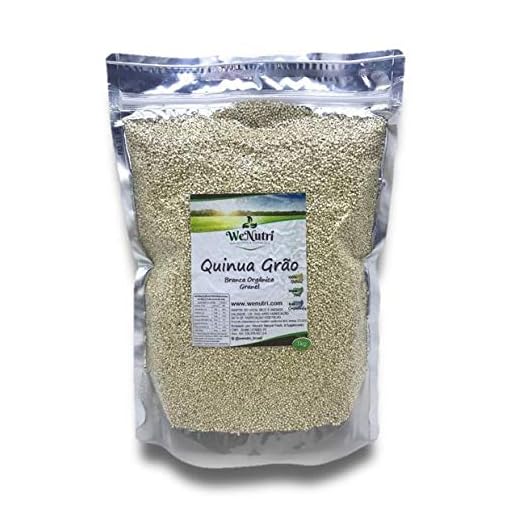 Quinoa Quinua Branca em Grãos Peruana 1Kg Wenutri