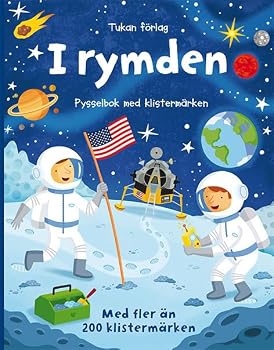 Staple Bound I rymden : pysselbok med klisterm?ken [Swedish] Book
