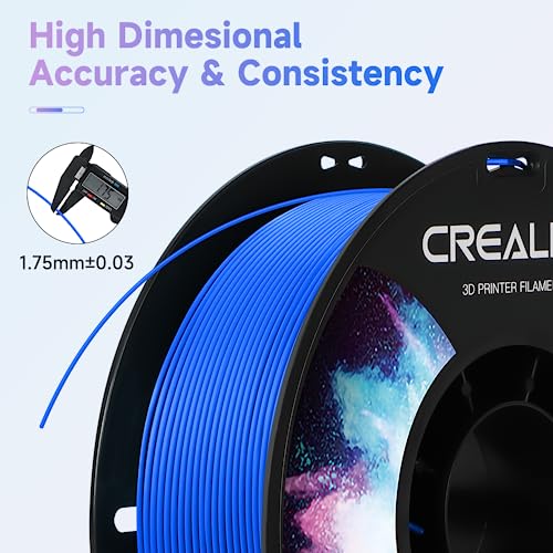 Image of Official Creality TPU Filament, Flexible 3D Printer Filament 1.75mm, 95A Shore High Hardness & Resilience, Dimensional Accuracy + /- 0.03 mm for Most FDM 3D Printers
