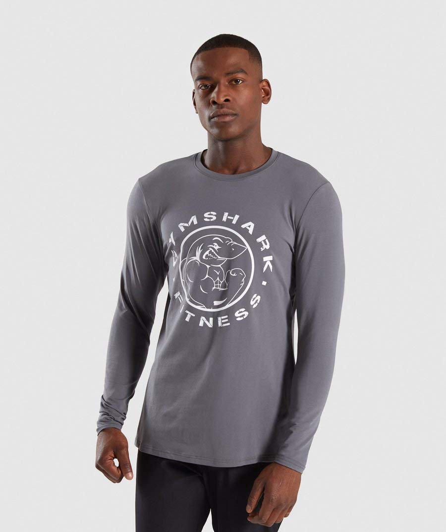 ジムシャーク　ロング Amazon.co.jp: GymShark ジムシャーク レガシー ロングスリーブTシャツ