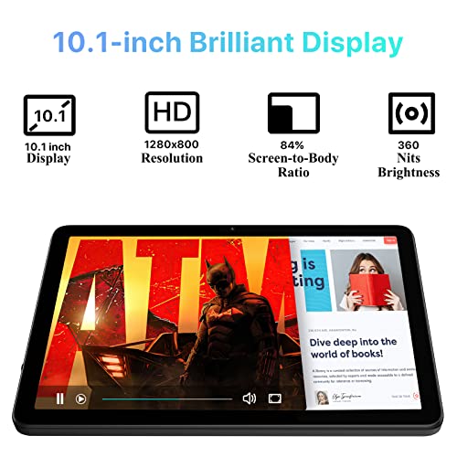 Image of UMIDIGI G3 Tab Android 13 Tablet 2025 with Sim Card Slot, 3GB+32GB 256GB Expand, 2.4 /5GHz WiFi, 10.1 inch Tablet with 4* A53-Cortex of 2.0 GHz, 6000mAh, BT, 1280 * 800 Touch Screen, Al Face Unlock