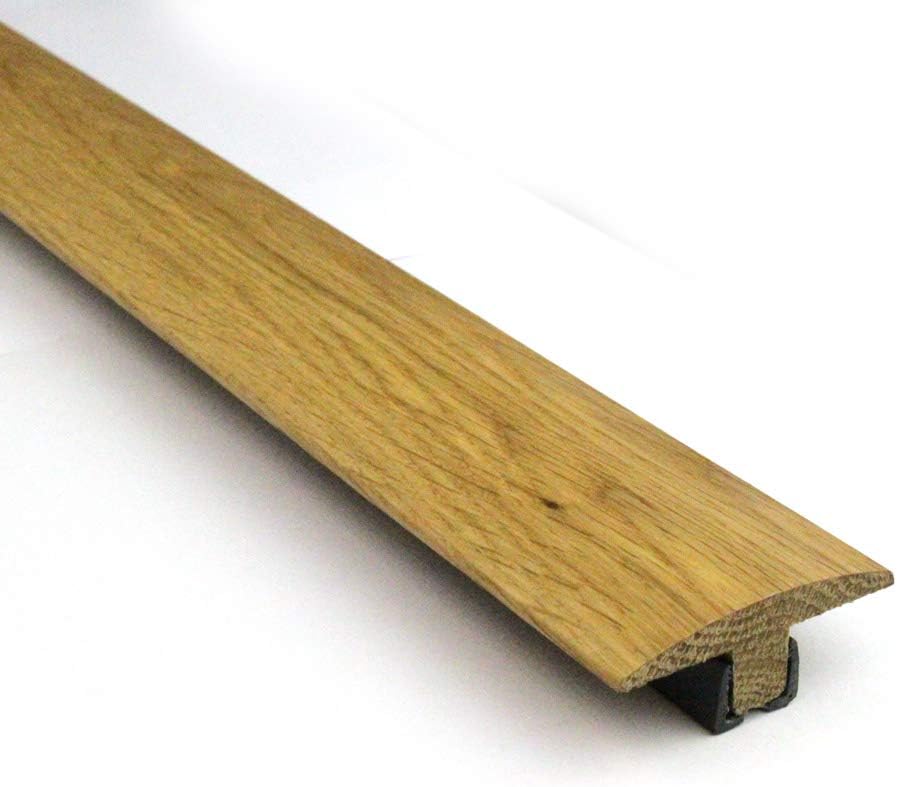 Solid Oak R Section 15mm Ramp Threshold Door Strip Trim Pre Finished