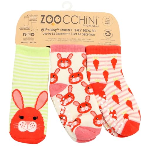 Baby Socks Set for Boys and Girls 3 Pair Terry Ankle Socks Warm Non Slip Soft Socks for Newborn Infant Toddler from 0-24 Months2