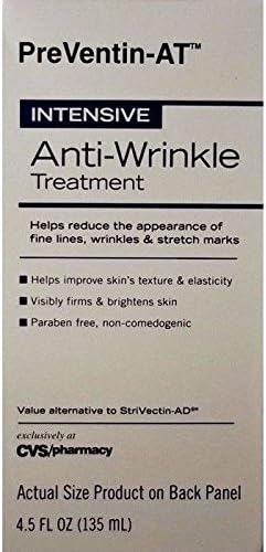 HGFLMR New PreVentin-at Intensive Anti-Wrinkle Treatment 4.5 oz for Wrinkles & Stretch Marks