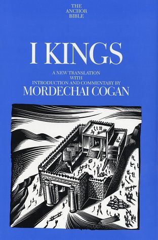 Buy I Kings: A New Translation With Introduction and Commentary (Anchor Bible) — BookShops.in