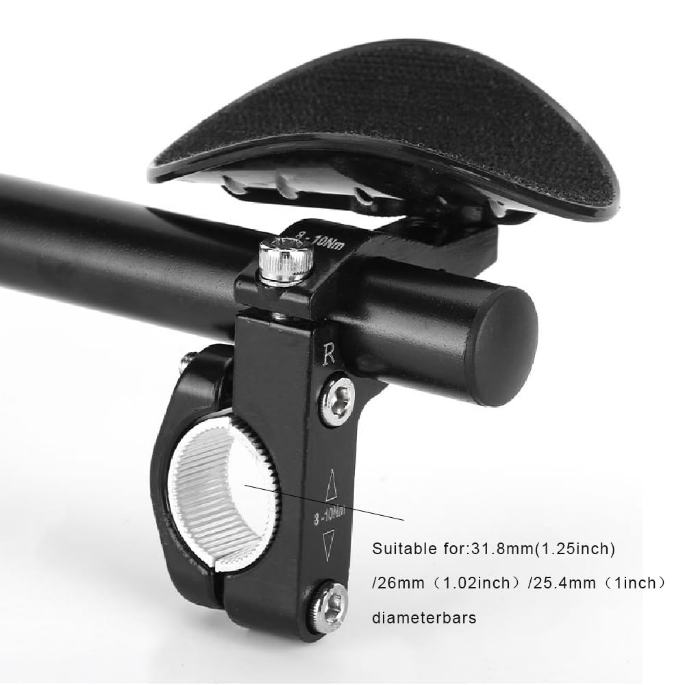 Accoudoir pour guidon de vélo