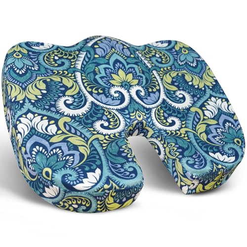 Image of Tailbone Pain Relief Cushion, Memory Foam Seat Cushion for Coccyx Sciatica Pain Pressure Relief Office Desk Chair