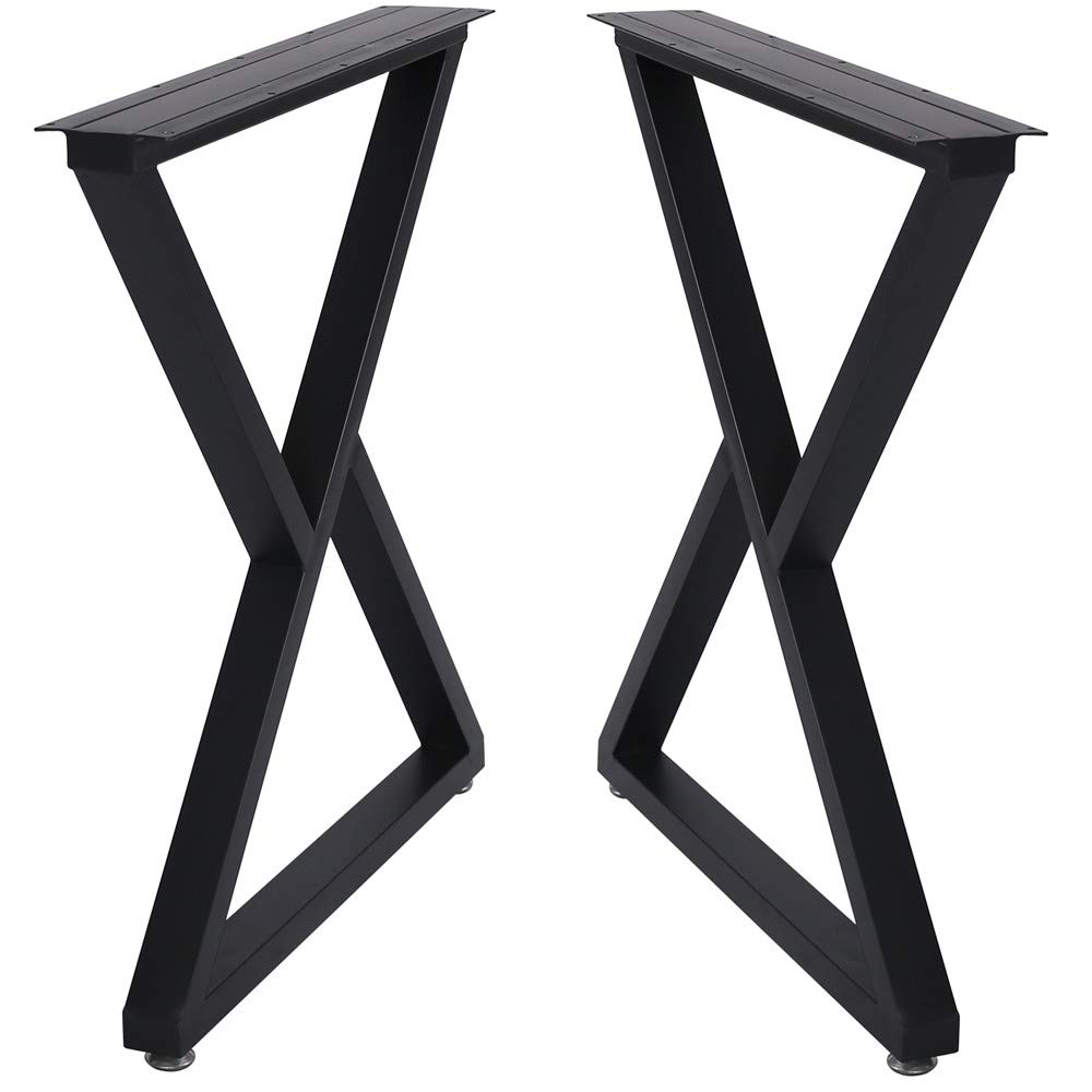 Buy Metal Desk Legs Heavy Duty Industrial Dining Table Legs Z Shape