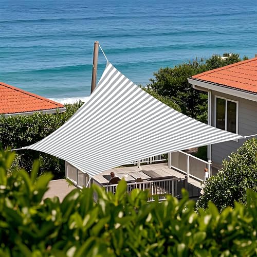 Tronssien Rectangle 10'x13' Sun Shade Sail,95% UV Blockage Canopy Awning for Outdoor Patio and...