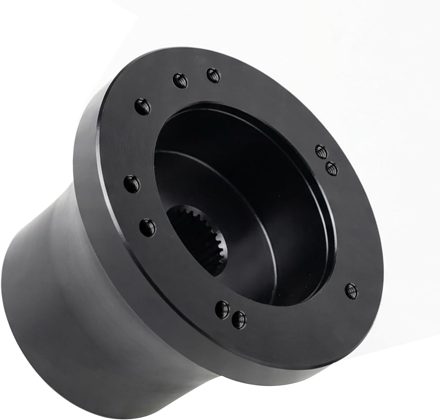 Golf Cart Steering Wheel Adapter for Club Car DS Golf Cart Black Durable and Stylish Upgrade Your Golf Cart with This Steering Wheel Adapter for Enhanced Control and Comfort