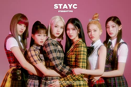 Miniatura 8 de STAYC Stereotype 1st Mini Album Type B 1p Folding Poster On Pack+84p PhotoBook+1p Post+1p PhotoCard+1p Fragrance+1p Scratch+1p Special Card+Tracking