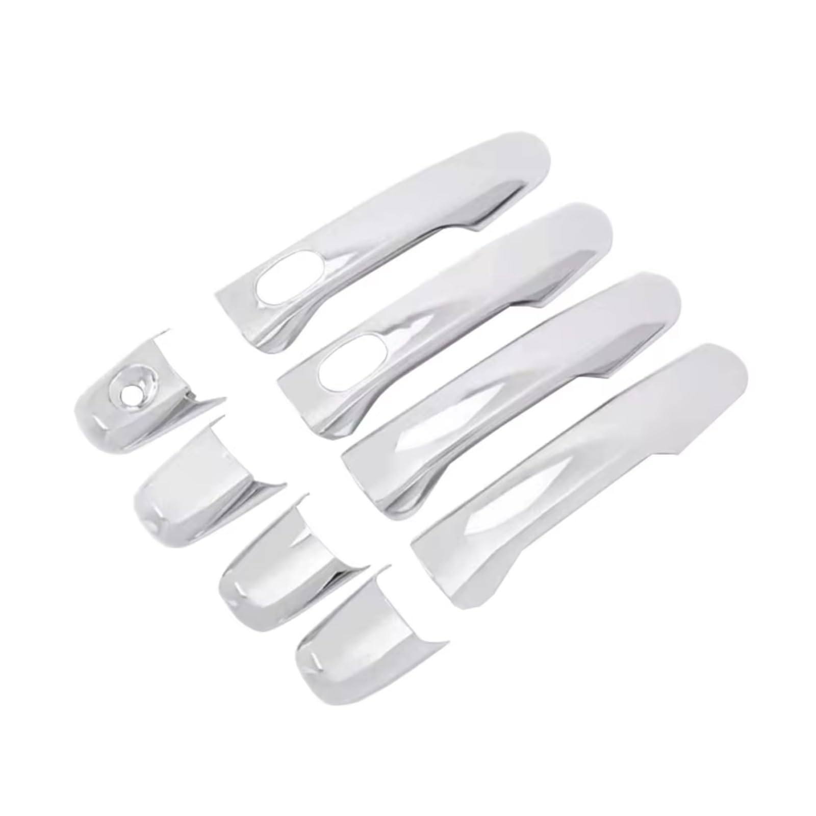 Rcuihgfb One Color Door Handle Shell Compatible With For Explorer 2013-2019 Car Door Handle Cover Trims Auto Exterior Accessories Set