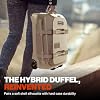 Pelican Aegis Luggage - Carry On Duffel Bag with Wheels - 22 Inch Carry On Bag - Airline Approved (Sand)