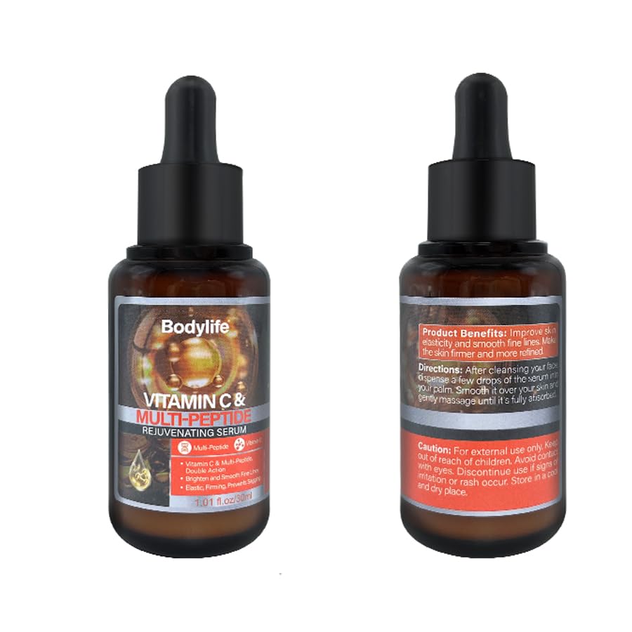 Suero facial multipéptido para antienvejecimiento con aumento de colágeno, reduce las arrugas suero hidratante facial, con acetil hexapéptido8,