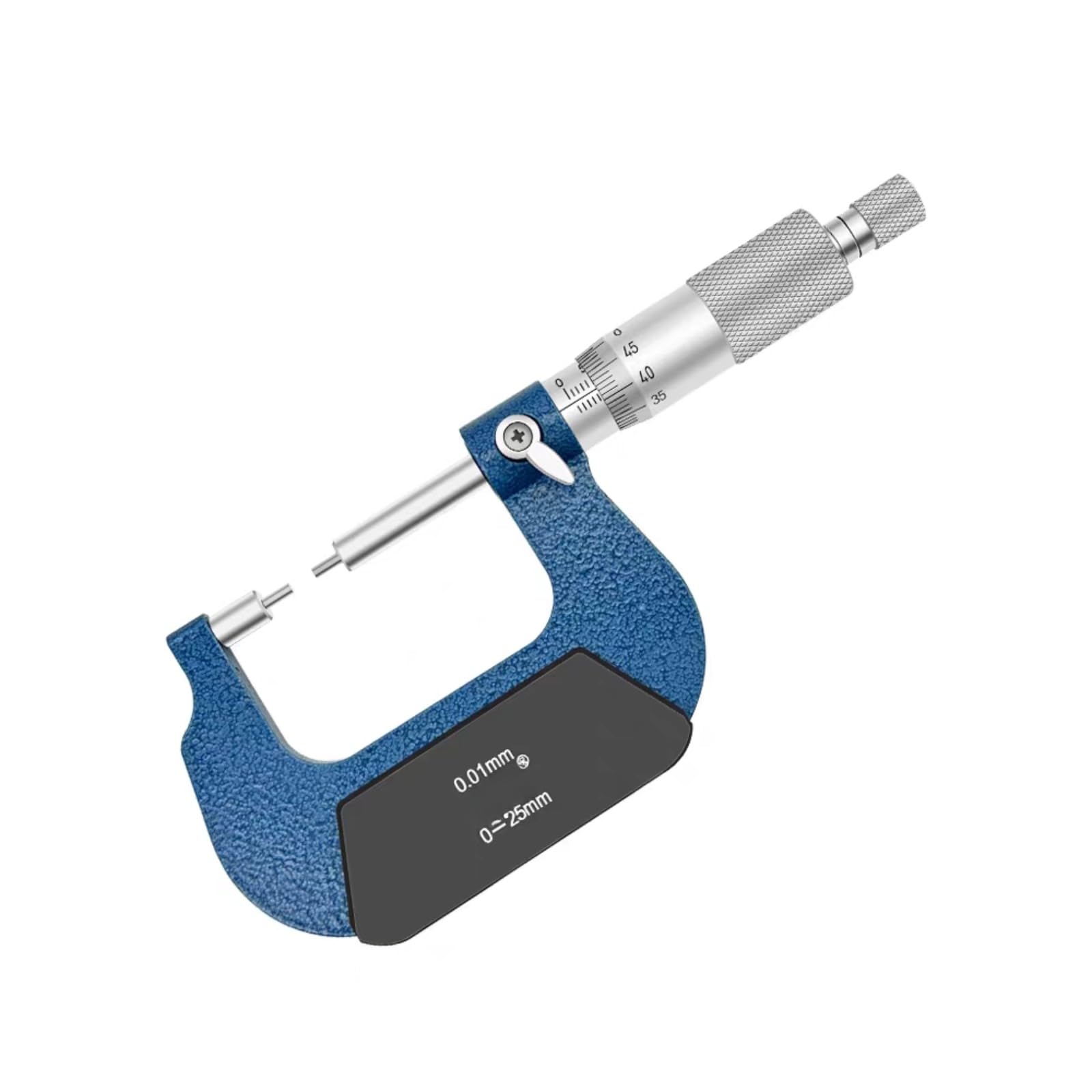 Mechaniczny mikrometr zewnętrzny, 0-25 mm, rozdzielczość 0,01
