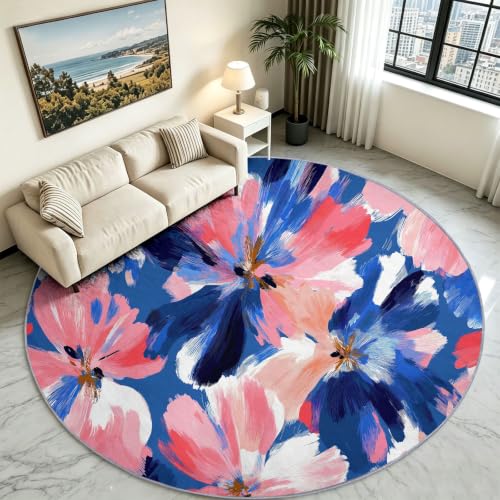 Tapis moderne blanc lavable en machine 200 cm antidérapant - 2