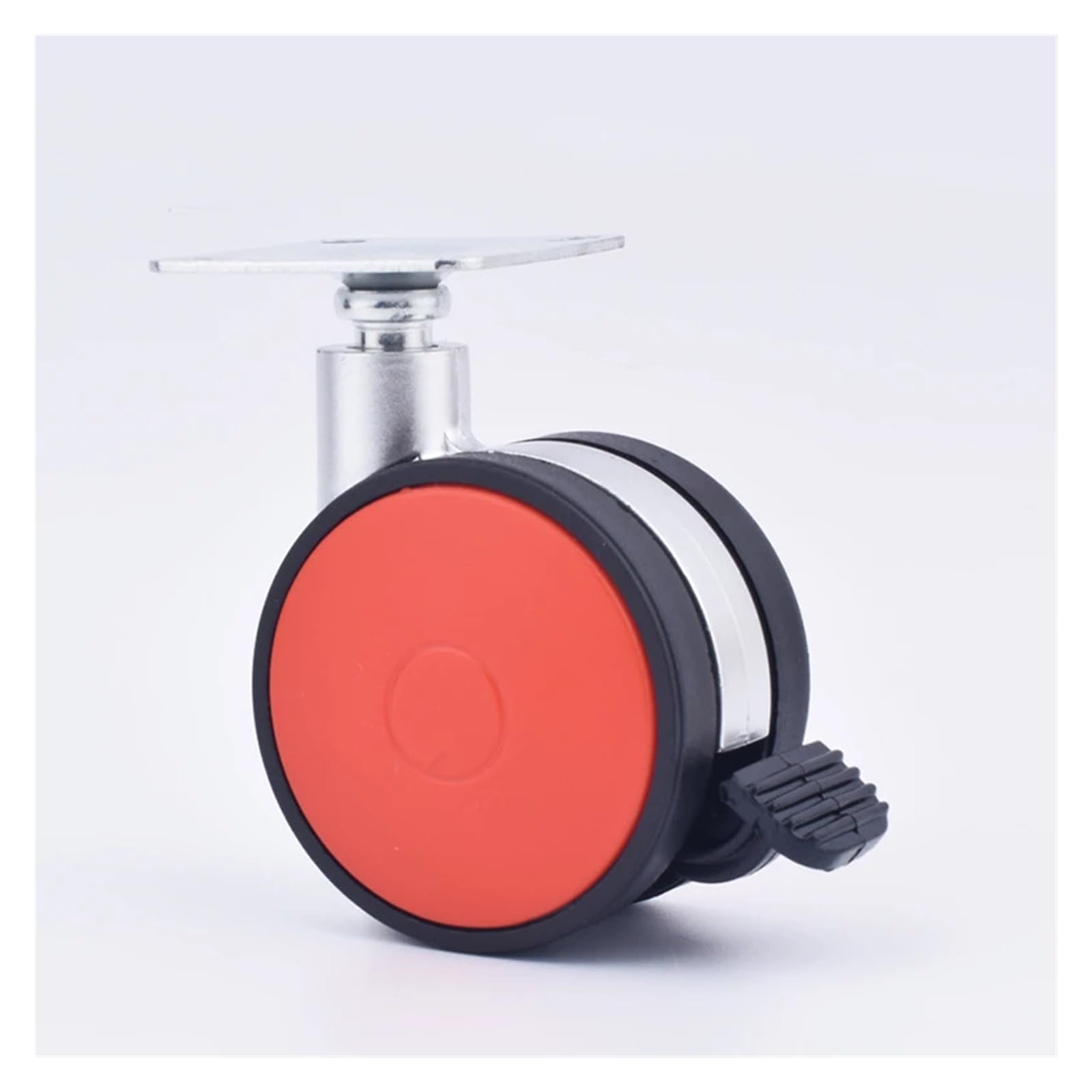 Mobile da letto piatto con tavolino ecologico da 2,5 pollici in confezione da 4 pezzi(Red)