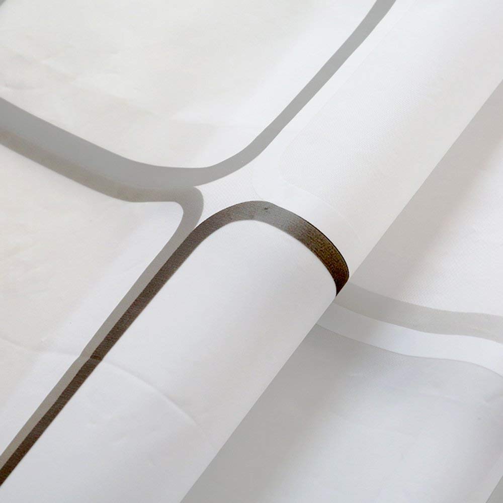 Cortina de ducha Mu Household para baño, cortina de ducha impermeable, más gruesa, antimoho, con muchos tamaños, 240 x 180 cm