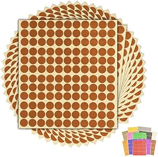 1,980 x Green Sticky Dots - 13mm - Round Colour Coding Dot Stickers - 15 Sheets